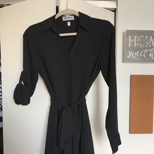Black portofino Express dress